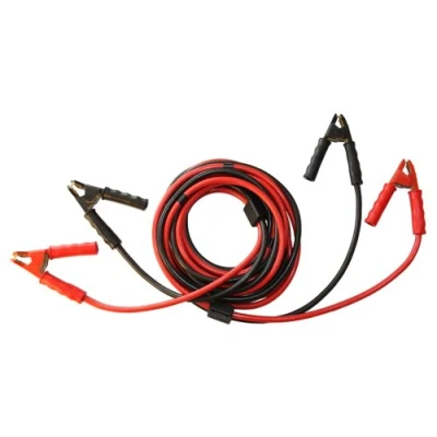 Immagine di SET® TS 700 Cavi batteria per avviamento demergenza 50 mm² Rame 7.00 m con circuito di protezione, pinze in ottone angolate