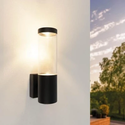Immagine di Ledvion Lampada da parete a LED, attacco GU10, IP44, resistente agli spruzzi, per esterni, illuminazione giardino, facciate