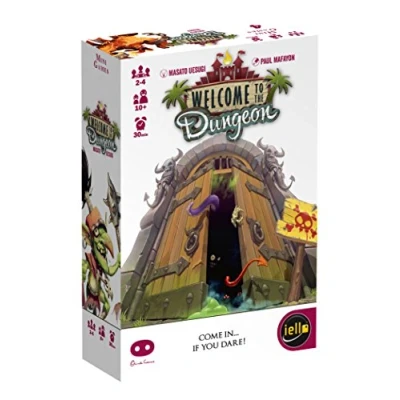 Immagine di Iello , Welcome to the Dungeon Board Game Ages 10+ 2 4 Players 30 mins Minutes Playing Time, Multicolor, 14.99 x 9.91 3.81 cm