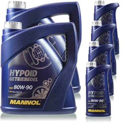 Immagine di 12 litri originale MANNOL Hypoid olio per ingranaggi 80W 90 API GL 4/GL 5 LS 11192397