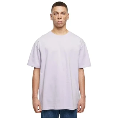 Immagine di Build Your Brand Heavy Oversize Tee, Maglietta a Maniche Corte Uomo, Viola (Lilac), XL
