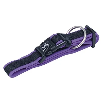 Immagine di Nobby Preno Collare per cani in rete, 20 30 cm, 15 mm, colore: Viola