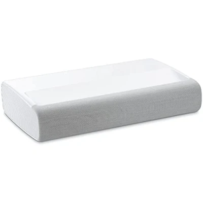 Immagine di Samsung Proiettore 4K UHD The Premiere LSP7T, Tecnologia Laser 4K, 2200 ANSI Lumen, Proiezione a raggio ultra corto, modalità FILMMAKER MODE, Suono potente 2.2 canali 30 Watt, Design Minimal
