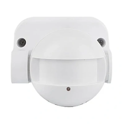 Immagine di HUBER MOTION 60HF rilevatore di movimento radar 180 sensore interno/esterno IP44 I 230V LED adatto, regolabile verticalmente, bianco