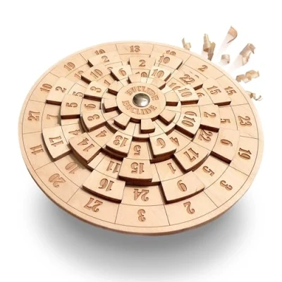 Immagine di LOGICA GIOCHI Art. Euclide Rompicapo Matematico in Legno Difficoltà 4/6 Estremo Collezione