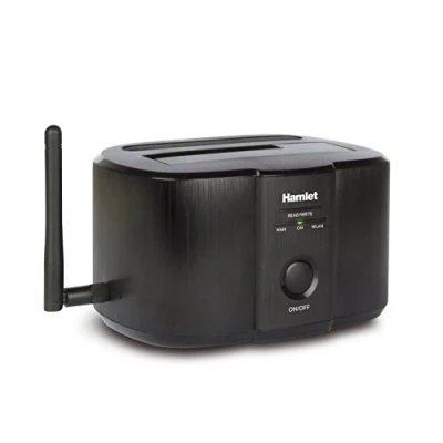 Immagine di Hamlet Wi Fi Docking Station per hard disk sata da 2,5&#039;&#039; o 3,5&#039;&#039;