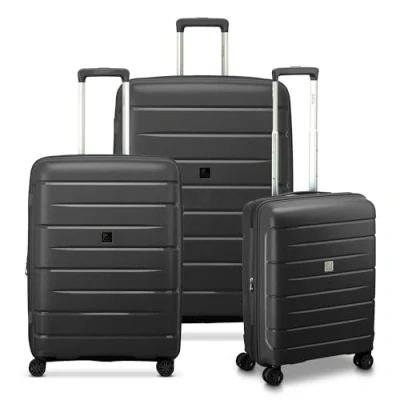 Immagine di MODO BY RV RONCATO STARLIGHT 3.0 set valigie Grande, Medio e Cabina, espandibile con sistema di chiusura TSA Nero