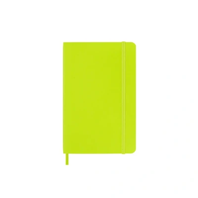 Immagine di Moleskine Taccuino Pocket Bianche Copertina Morbida Verde Limone