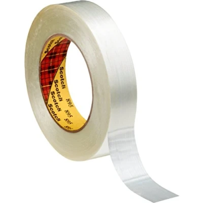 Immagine di 3M Scotch, Nastro Filamento 895, 25 mm X 50 m, 0.15 mm, 36 Pezzi, Trasparente