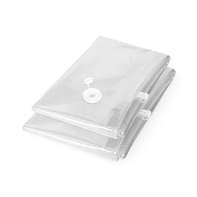 Immagine di Compactor sottovuoto con valvola B, Sacchetto di Compressione: Pet Vuoto + Pellicola in PE 0,052 mm, Dimensioni assortite, 2 unità