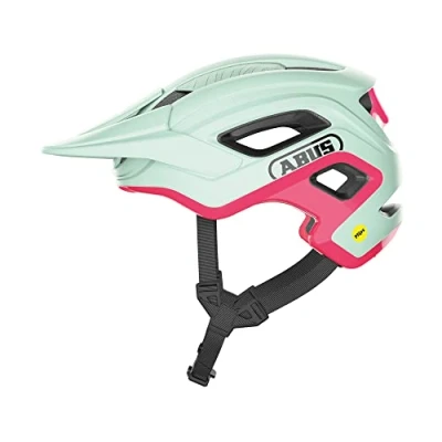 Immagine di Abus, casco da MTB ABUS CliffHanger MIPS, bici per percorsi impegnativi, con protezione dagli impatti MIPS e ampie aperture di ventilazione, uomo donna, verde, taglia L