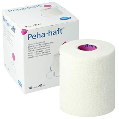 Immagine di HARTMANN Benda elastica coesiva monouso per fissare medicazioni primarie e secondarie, 20x10 cm, 59239