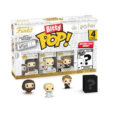 Immagine di Funko Bitty Pop! HP GoF Hagrid 4pkE una Mini Figura Misteriosa a Sorpresa 0.9 Inch (2.2 Cm) Harry Potter da Collezione Ripiano Espositivo Impilabile Incluso Idea Regalo Cake Topper
