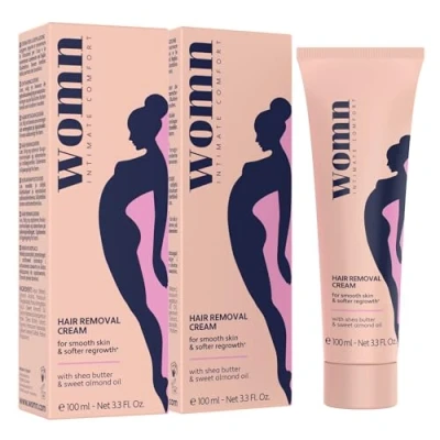 Immagine di womn 2 x Intimate Comfort CREMA DEPILANTE per zona bikini e ascelle (set, 100ml)