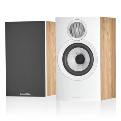 Immagine di Bowers &amp; Wilkins 607 S3 Coppia di altoparlanti da scaffale a 2 vie con driver cono Continuum 12,7 cm, in rovere