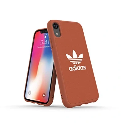 Immagine di adidas Originals Adicolor Moulded Case Custodia per iPhone XR, colore: Rosso scuro