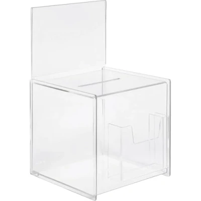 Immagine di Sigel Cofanetto con fessura, scomparto aggiuntivo VA152 Trasparente (L x A P) 210 368 mm 1 pz.