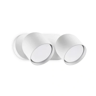 Immagine di Ideal Lux DODO Faretto da soffitto Twin a 2 luci bianco