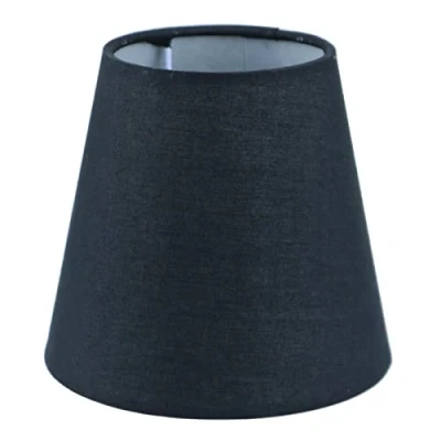 Immagine di Sinta 5.5 inch E14/E27 Paralumi per Lampade Tessuto Piccolo Lampadari Lampadario e Lampada a Muro,Nero