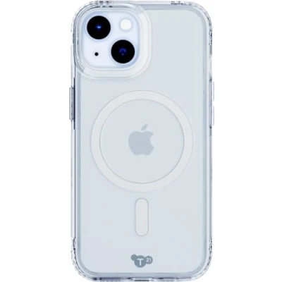 Immagine di tech21 Evo Custodia Trasparente compatibile con MagSafe per iPhone 15 protettiva antiurto