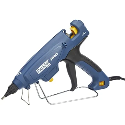 Immagine di Rapid EG360 Pistola per Colla a Caldo Industriale da 11 12 mm, Capacità di Estrusione 1800 g / ora, Controllo Temperatura Regolabile 120 C 230 C, Ugello Intercambiabile e Cavo 2,5 m