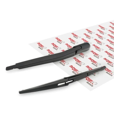 Immagine di Braccio tergi, Pulizia cristalli Metzger 2190282 posteriore con spazzola tergi integrata, calotta/coperchio FIAT: Grande Punto Hatchback
