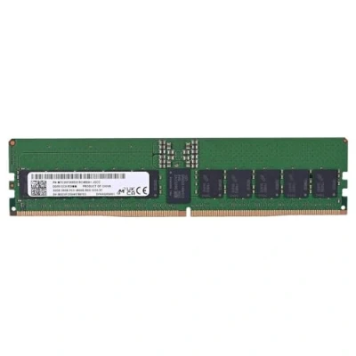 Immagine di Micron MTC20F2085S1RC48BR Modulo di memoria PC Dettaglio DDR5 32 GB 1 x ECC 4800 MHz 288pin DIMM CL40