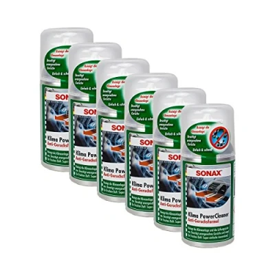 Immagine di SONAX 6 X 03231000 Clima Powe rcleaner condizionatore d&#039; Aria Detergente Antibatterico 100 ML