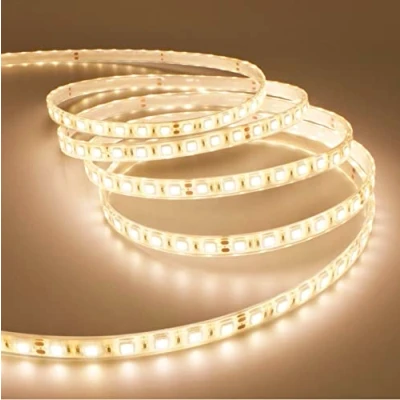 Immagine di Evotrade Canalina da Incasso per Strisce LED (Max 10mm) Profilo in Alluminio con Cover 2 Metri Finitura a scelta + (AL METRO) (Strisce 3000K (1m))