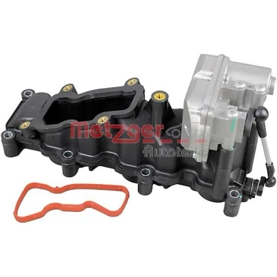 Immagine di METZGER 2100043 Collettore Aspirazione Sx con guarnizioni, regolatore/attuatore Centralina/Software NON va imparato/aggiornato AUDI: A6 C6 Avant