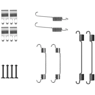 Immagine di Kit di accessori, ganasce dei freni TEXTAR 97049000