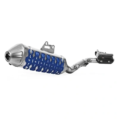 Immagine di POLISPORT 8484100003 ARMADILLO EXTREME Protezione silenziatore universale da 30 cm in acciaio inossidabile ed elastomero leggero, resistente alle alte temperature e agli urti colore blu