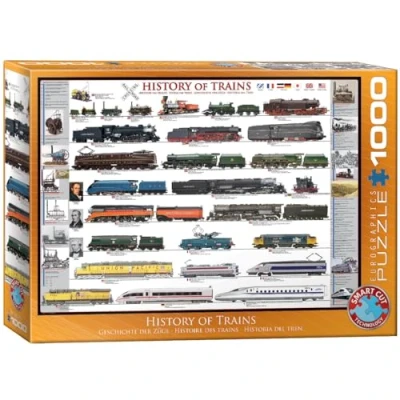 Immagine di Eurographics Railway Puzzle, Multicolore, 6000 0251