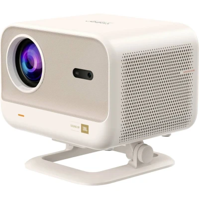 Immagine di Yaber Proiettore portatile L2 Plus 4K per esterni con WiFi 6 e Bluetooth, messa a fuoco automatica senza cuciture, sistema Android integrato angolo regolabile iPhone/TV Stick/HDMI/USB/Laptop