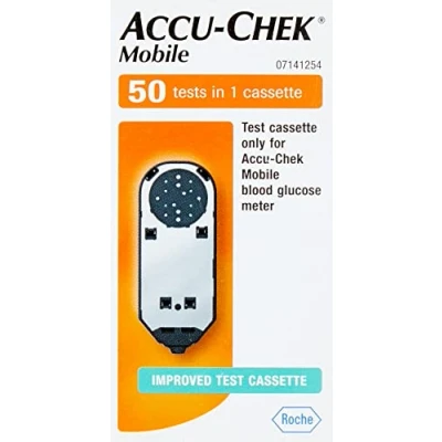 Immagine di ACCU CHEK 4026324 Mobile Test Cassette, 50 test, 100g