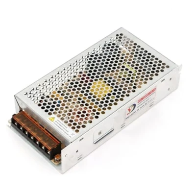 Immagine di Jandei Alimentatore Trasformatore da 110/220 V CA a 12 CC 150 W 12,5 A, Installazione Interna IP20 per Strisce LED, Neon o Dispositivi Bassa Tensione