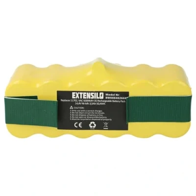 Immagine di EXTENSILO 1x batteria compatibile con iRobot Roomba R3500, 900, 960, 980, 966 home cleaner (3500mAh, 14,4V, NiMH)