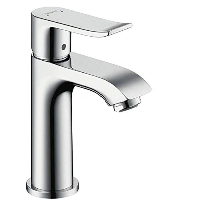 Immagine di hansgrohe Metris Miscelatore monocomando lavabo 100 lavamani con saltarello, cromo, 31088000