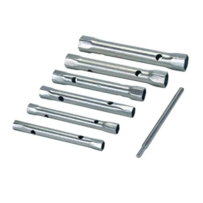 Immagine di Silverline 589709 Set di Chiave a Tubo Metriche, 6 Pezzi, 8 19 mm