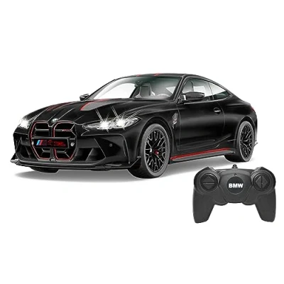 Immagine di JAMARA BMW M4 CSL 1:16 2,4 GHz parabrezza trasparente, luce LED, auto RC