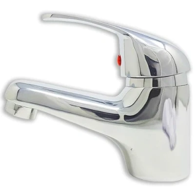 Immagine di Rubinetto Bagno per Lavabo, Miscelatore Monocomando Cromato