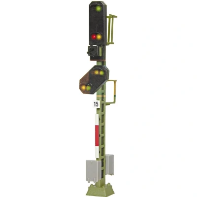 Immagine di Viessmann Modelltechnik 4415 N Segnale luminoso con pre segnalazione entrata Modello pronto, già assemblato DB