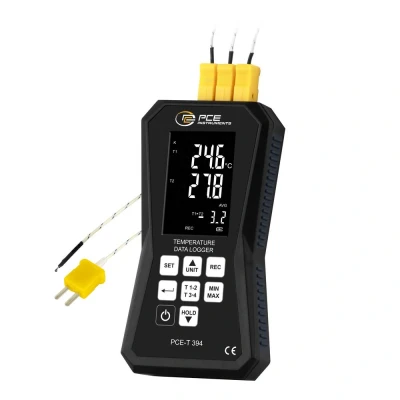 Immagine di PCE Instruments T 394 Data logger Temperatura Misura: 200 fino a 1370 C Funzione PDF