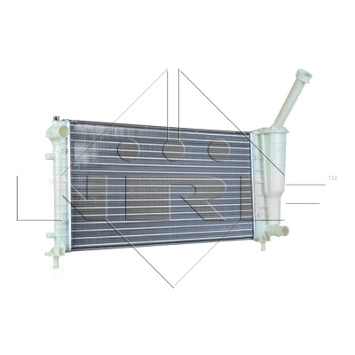 Immagine di NRF 53616 Radiatore motore Alluminio 580 316 18 Alette di raffreddamento montate meccanicamente LANCIA: Ypsilon II, FIAT: Idea