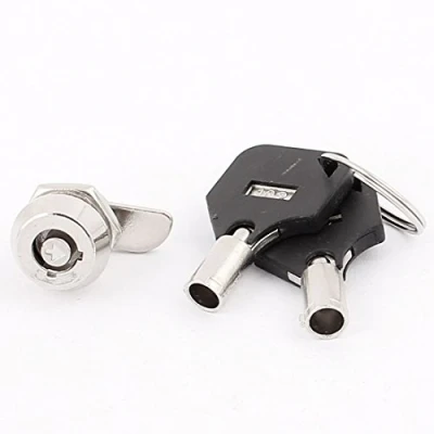 Immagine di Sourcingmap® 11 mm quarto di giro Cam serratura con 2 chiavi per cassetta cassettiera