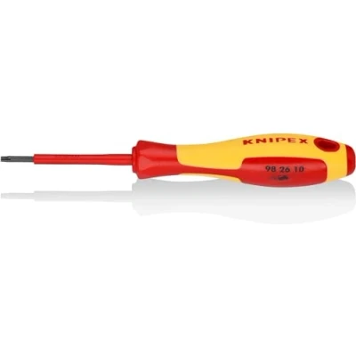 Immagine di Cacciavite a sei punte Knipex Werk VDE Dimensione (Cacciavite) T 10 Lunghezza della lama: 60 mm DIN EN 60900