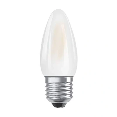 Immagine di OSRAM 4058075437265 LED (monocolore) ERP E (A G) E27 Forma di candela 4 W = 40 Bianco caldo (Ø x L) 35 mm 92 1 pz.
