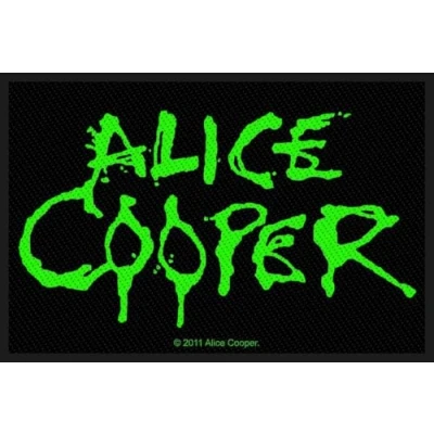 Immagine di Alice Cooper Logo Unisex Toppa standard 100% poliestere Non Specificato