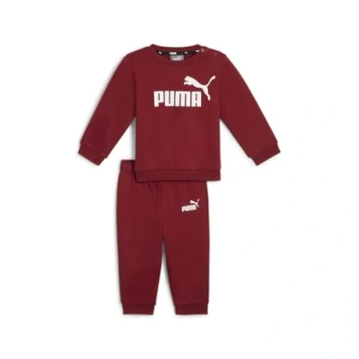 Immagine di Puma Minicats CREW Jogger Unisex SET Tuta per bambini, Taglia: 62, Intense red