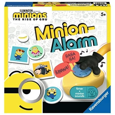 Immagine di Ravensburger Minions 2 The Rise of Gru Alarm Game for Kids Age 5 Years Up to 6 Players
